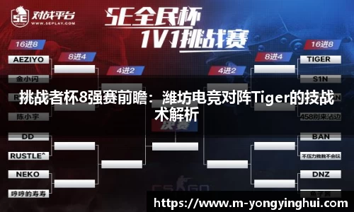 挑战者杯8强赛前瞻：潍坊电竞对阵Tiger的技战术解析